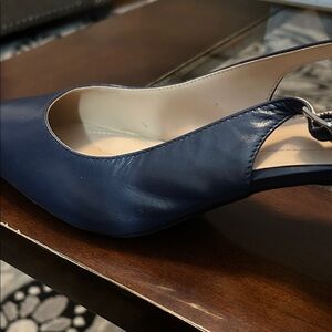 Alfani Navy Slingback Heels